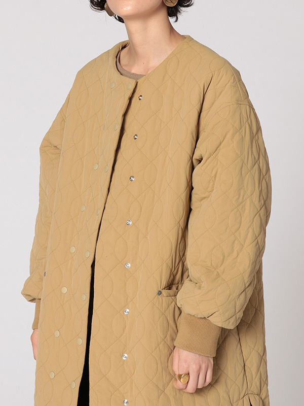 ETRE TOKYO - 【完売品】Etre Tokyoフーディーリバーコート (BEIGE)の+