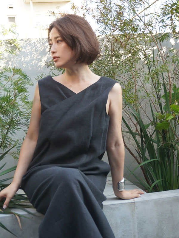 コットンリネンペンシルワンピース F Beige ワンピース Etre Tokyo Official Online Store エトレトウキョウ