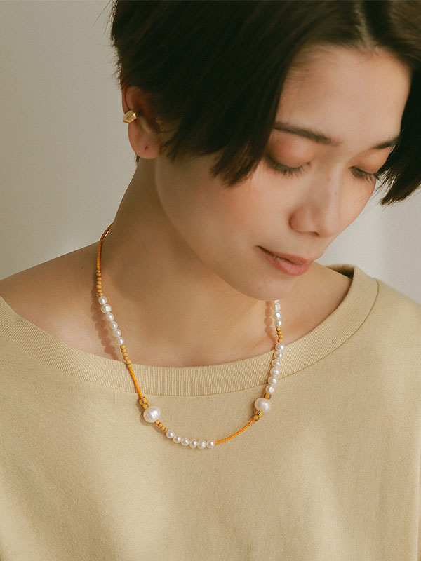 MERCEDES SALAZAR beads necklace